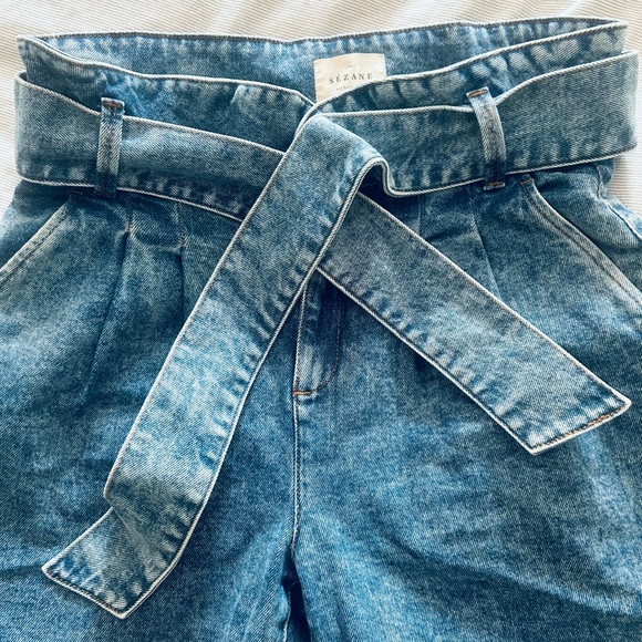 Sézane Austin Trousers High-waisted Ankle-length Denim Jeans
Pants Paperbag - Picture 9 of 10